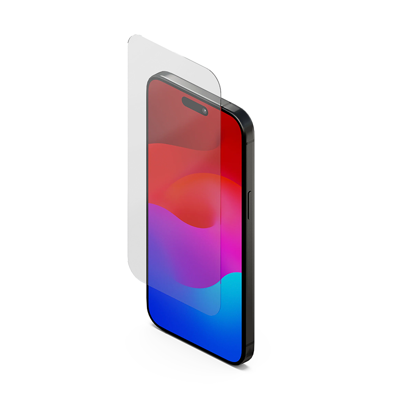 iPhone 12/Pro/Max/Mini Skærmbeskyttelse - Hærdet Glass Gennemsigtig