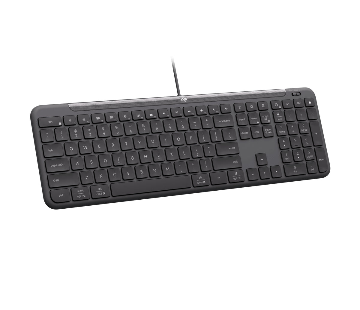 Logitech Signature Slim Wired K620 for Business, Graphite