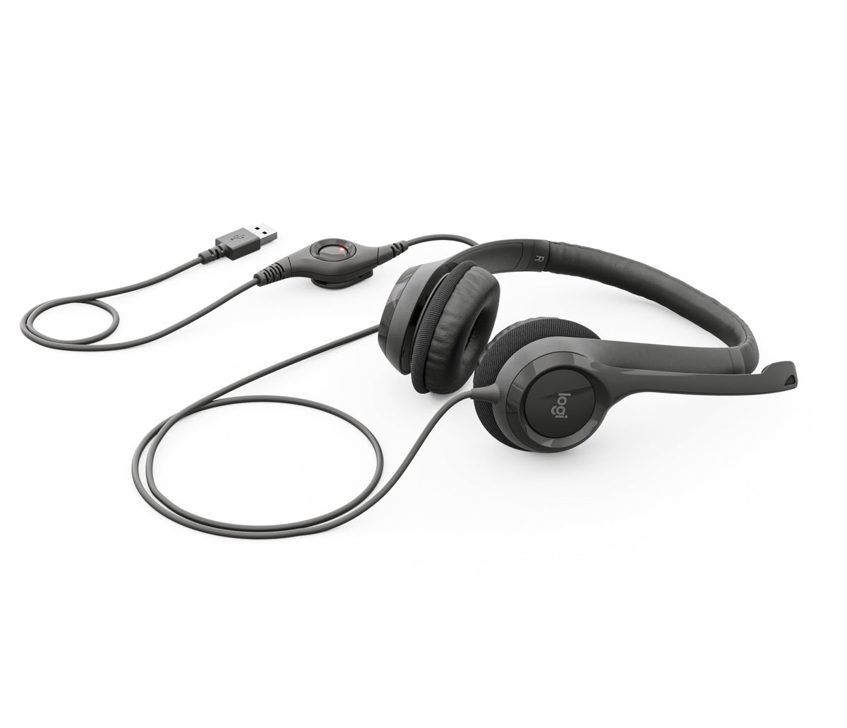 Logitech H390 USB – Black