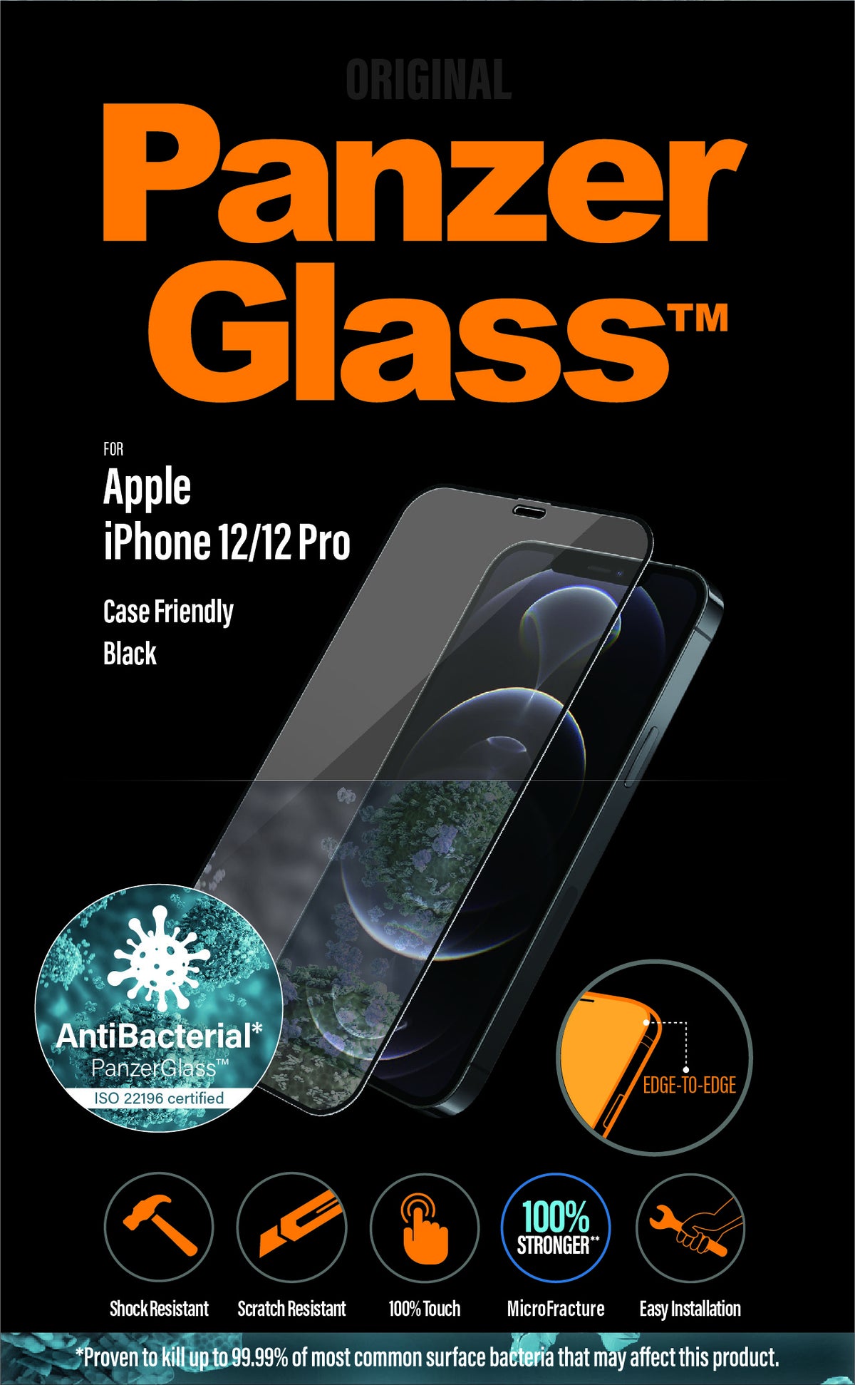 PanzerGlass PanzerGlass® Screen Protector iPhone 12 | 12 Pro | Edge-to-Edge
