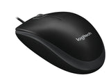 Logitech B100 Optical Mouse For Business Black