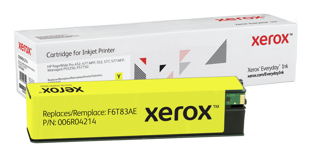 Xerox Everyday Yellow Cartridge by Xerox compatible with HP 973X (F6T83AE), High capacity