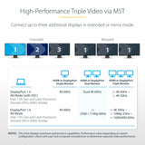 StarTech.com 154B-USBC-MULTIPORT