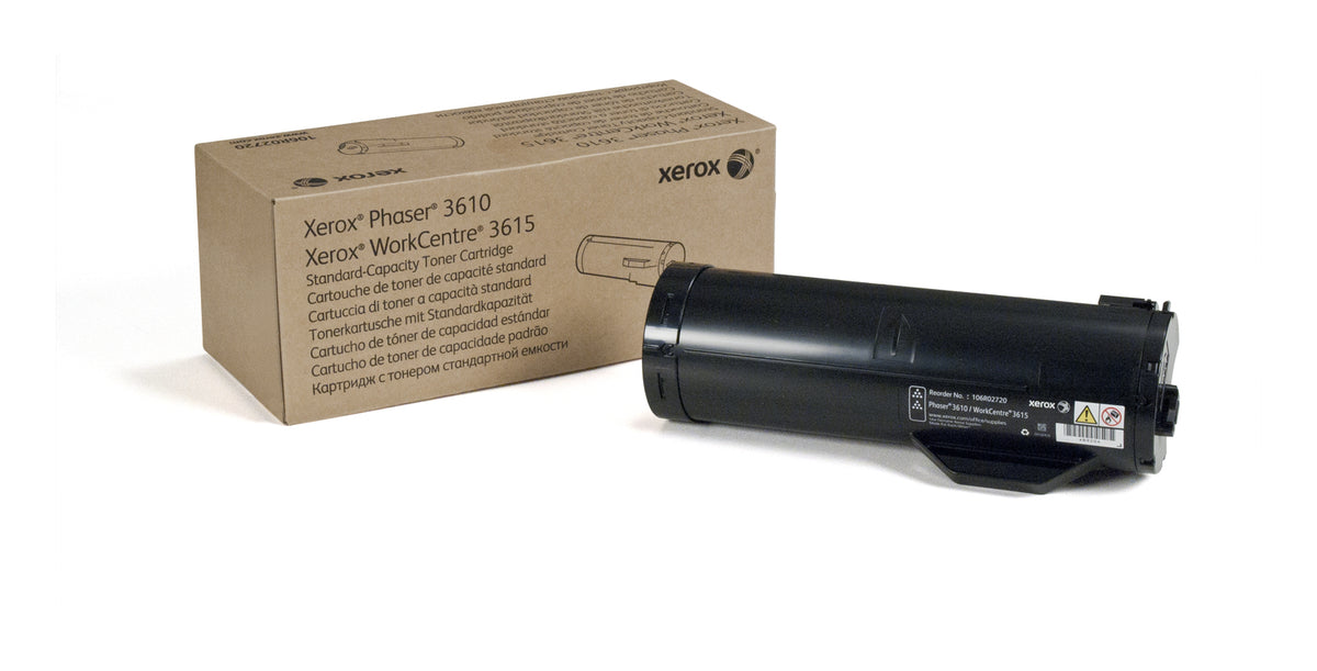 Xerox Genuine Phaser 3610, WorkCentre 3615 Black Standard capacity Toner Cartridge (5900 Pages)