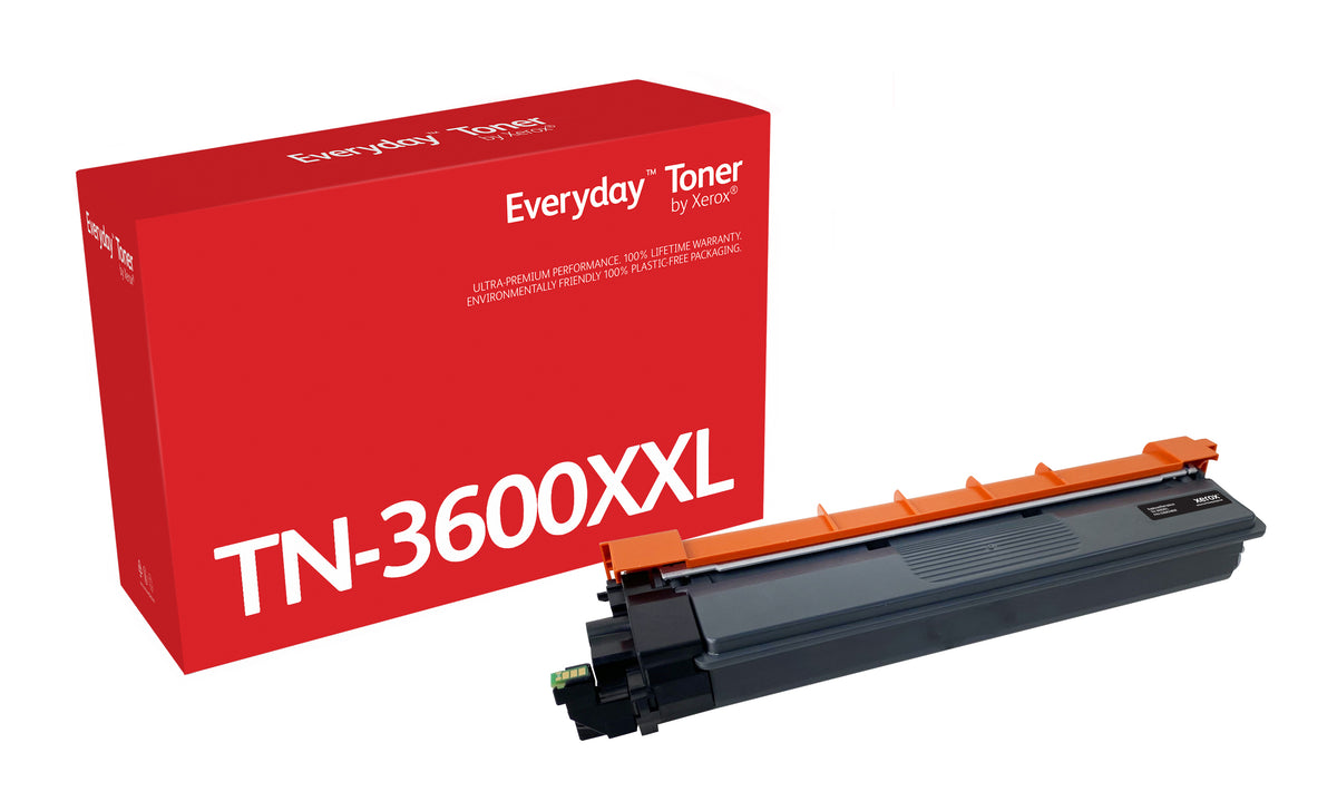 Xerox Everyday Black Toner by Xerox compatible with Brother TN3600XXL, Extra High capacity