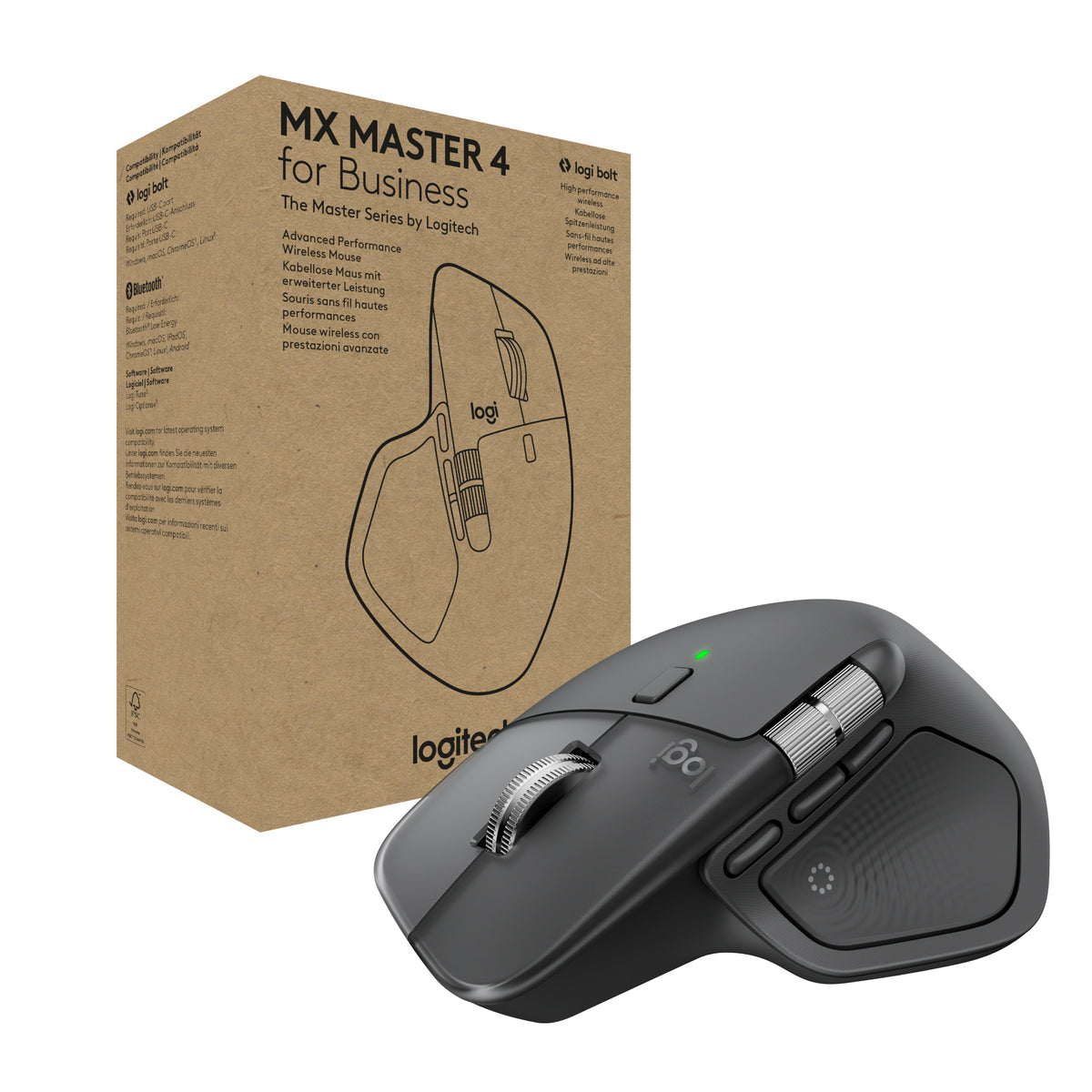Logitech MX Master 4 for Business Graphite