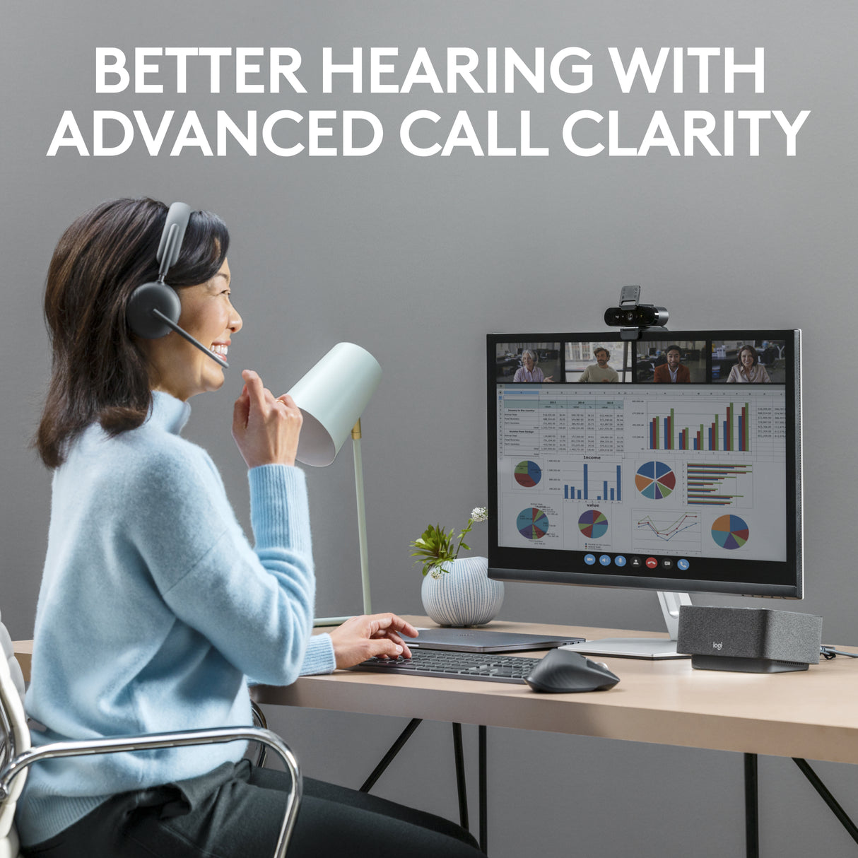 HEADSET LOGITECH ZONE WRLS 2