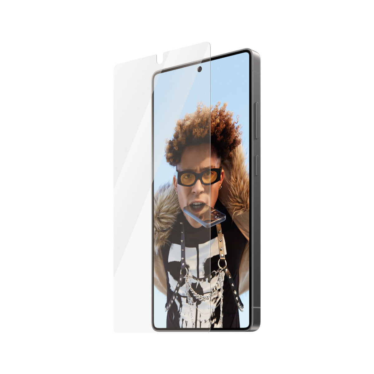 PanzerGlass SAFE. by PanzerGlass® Screen Protector Samsung Galaxy S25 Ultra | Ultra-Wide Fit w. EasyAligner
