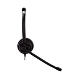 DELUXE MONO HEADSET W/MIC VOL CTRL 1.8M 3.5MM BLK