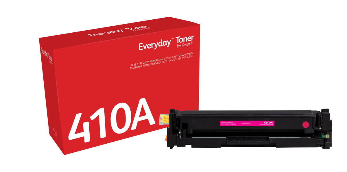 Xerox Everyday Magenta Toner by Xerox compatible with HP 410A (CF413A), Standard capacity