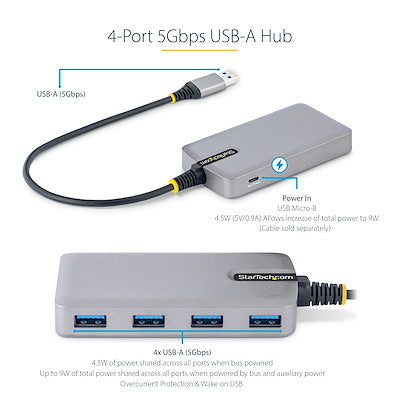 StarTech.com 5G4AB-USB-A-HUB
