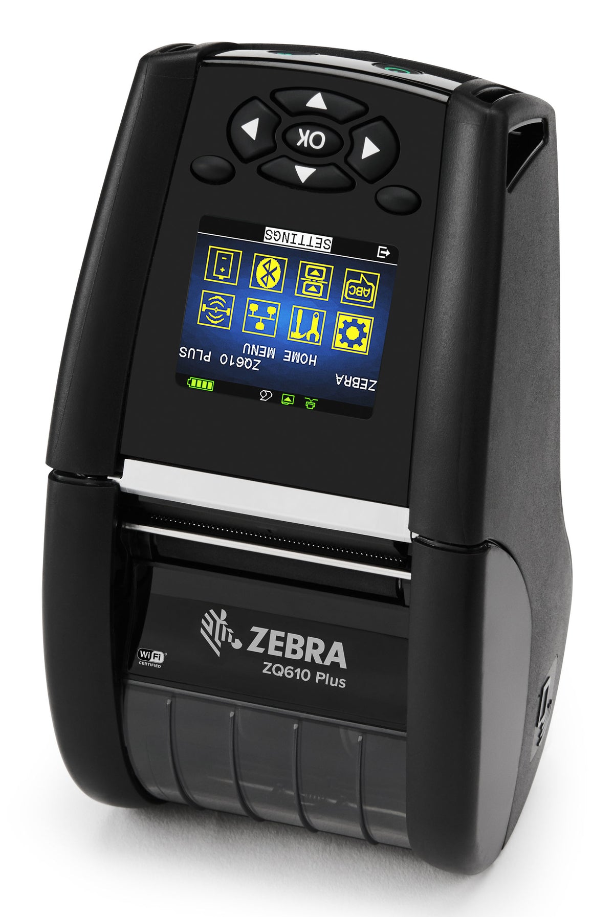 Zebra Direct Thermal Printer ZQ620 Plus 3IN/72MM EN BT 4.X Lin Platen 0.75IN Core