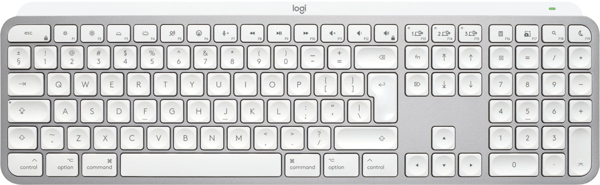 Logitech MX Keys S for Mac – Aluminium,White