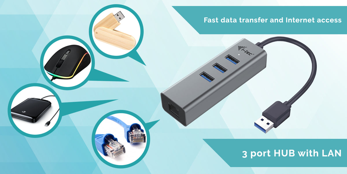 i-tec U3METALG3HUB