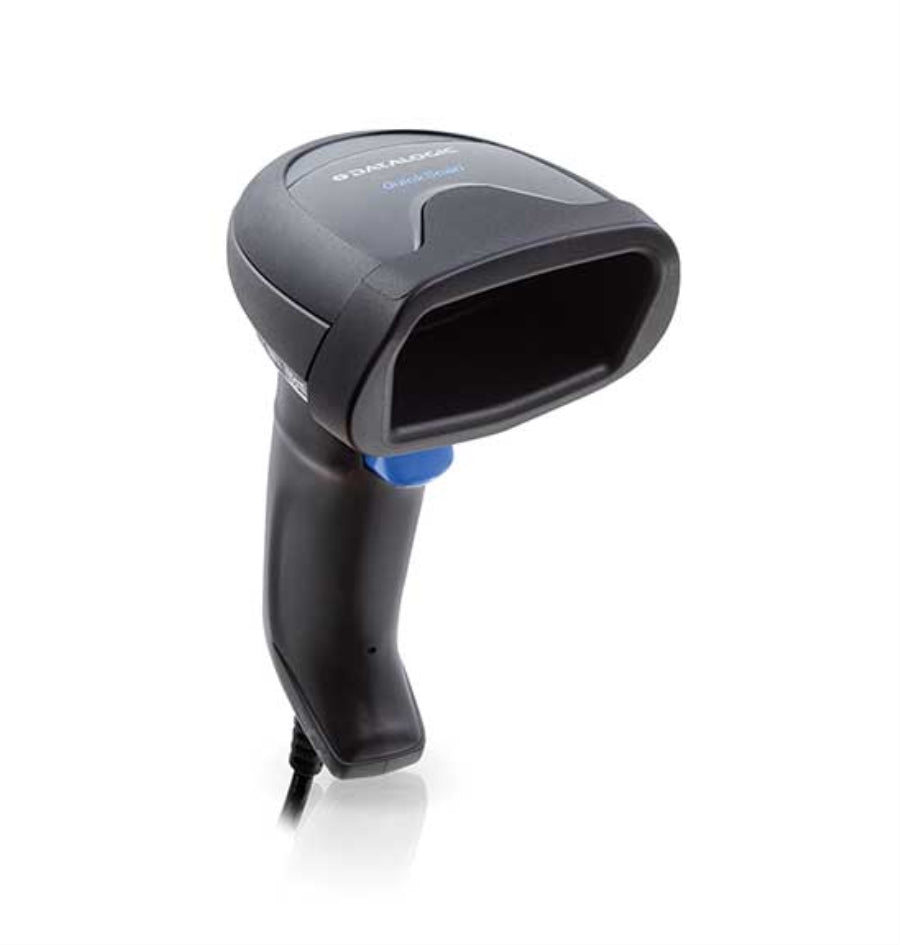 Datalogic Quickscan Lite 2500 2D Imager Kit W/ Coiled USB + Stand Blk