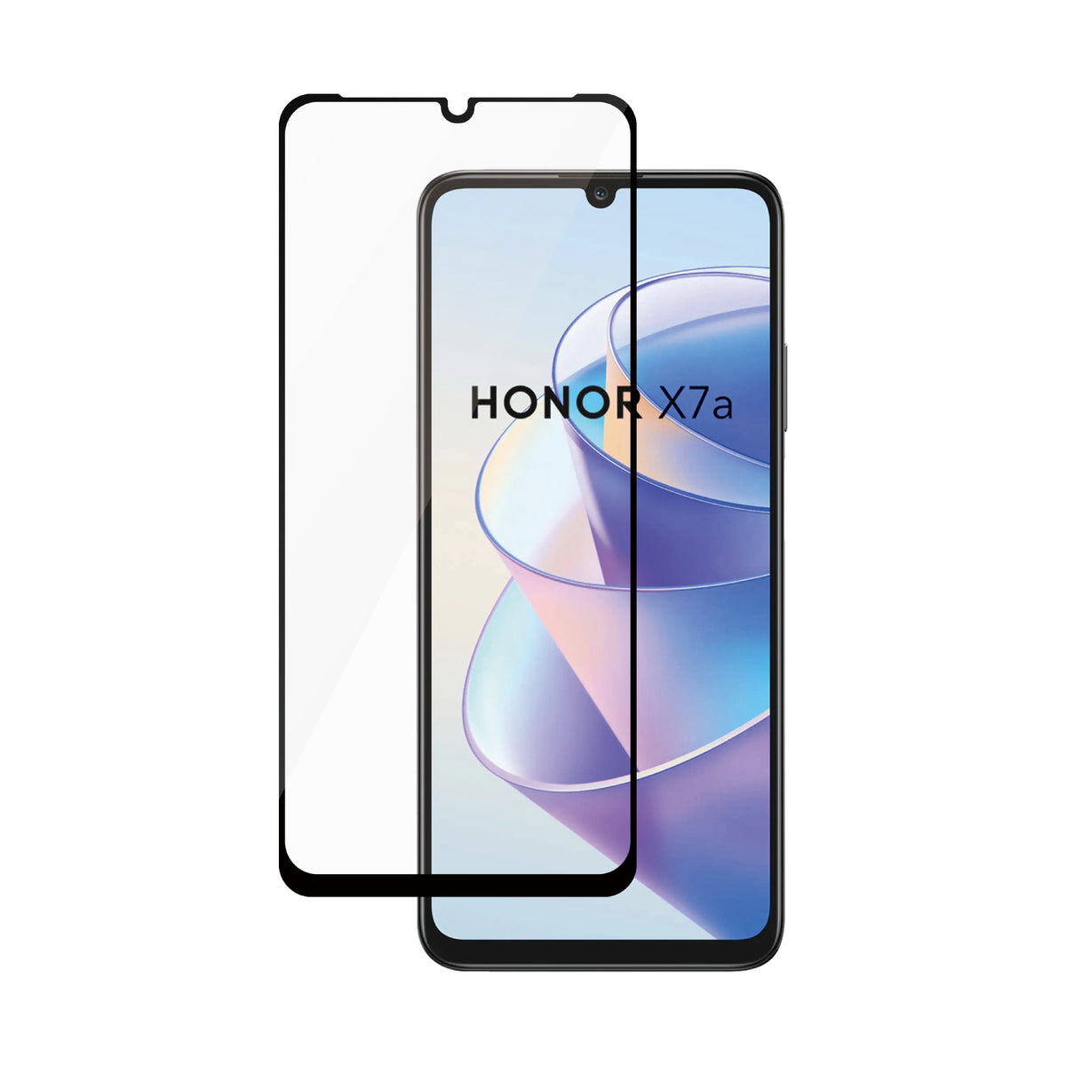 PanzerGlass SAFE. by PanzerGlass® Screen Protector Honor X7a | Ultra-Wide Fit