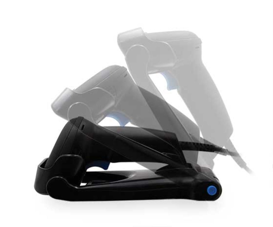 Datalogic Quickscan Lite 2500 2D Imager Kit W/ Coiled USB + Stand Blk