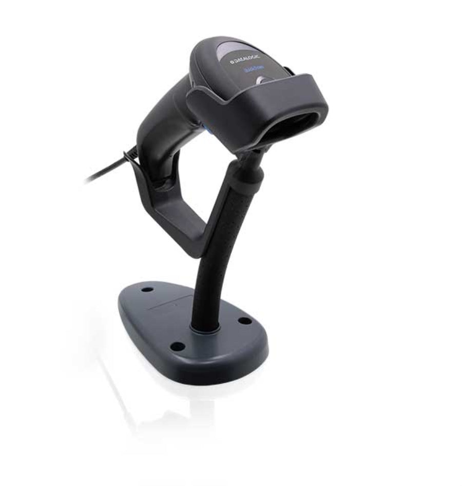 Datalogic Quickscan Lite 2500 2D Imager Kit W/ Coiled USB + Stand Blk