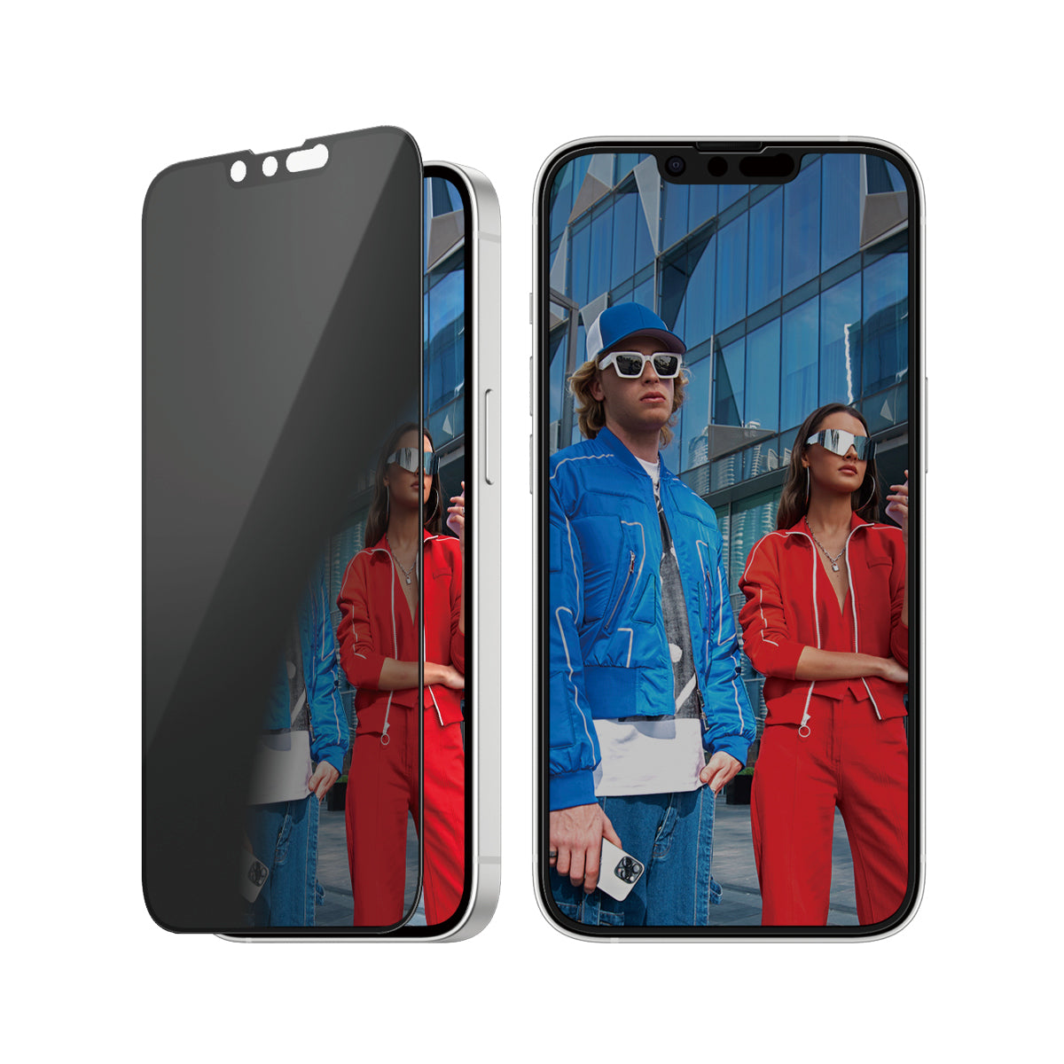PanzerGlass PanzerGlass® 2-Way Privacy Screen Protector iPhone 17e | 16e | 14 | 13 | 13 Pro | Ultra-Wide Fit w. EasyAligner