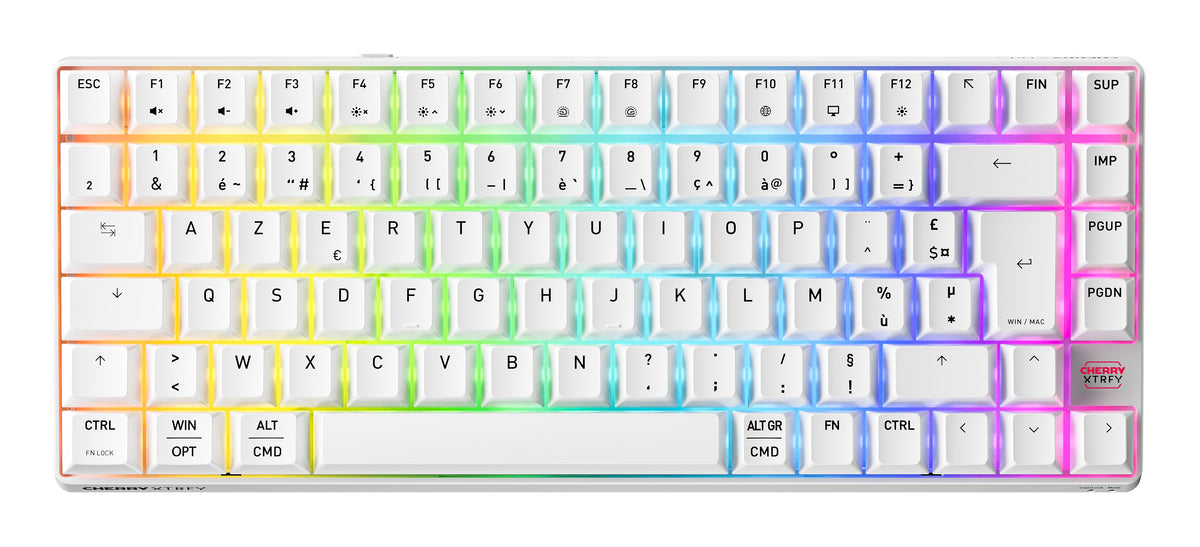 CHERRY XTRFY K33 Compact Wireless – White