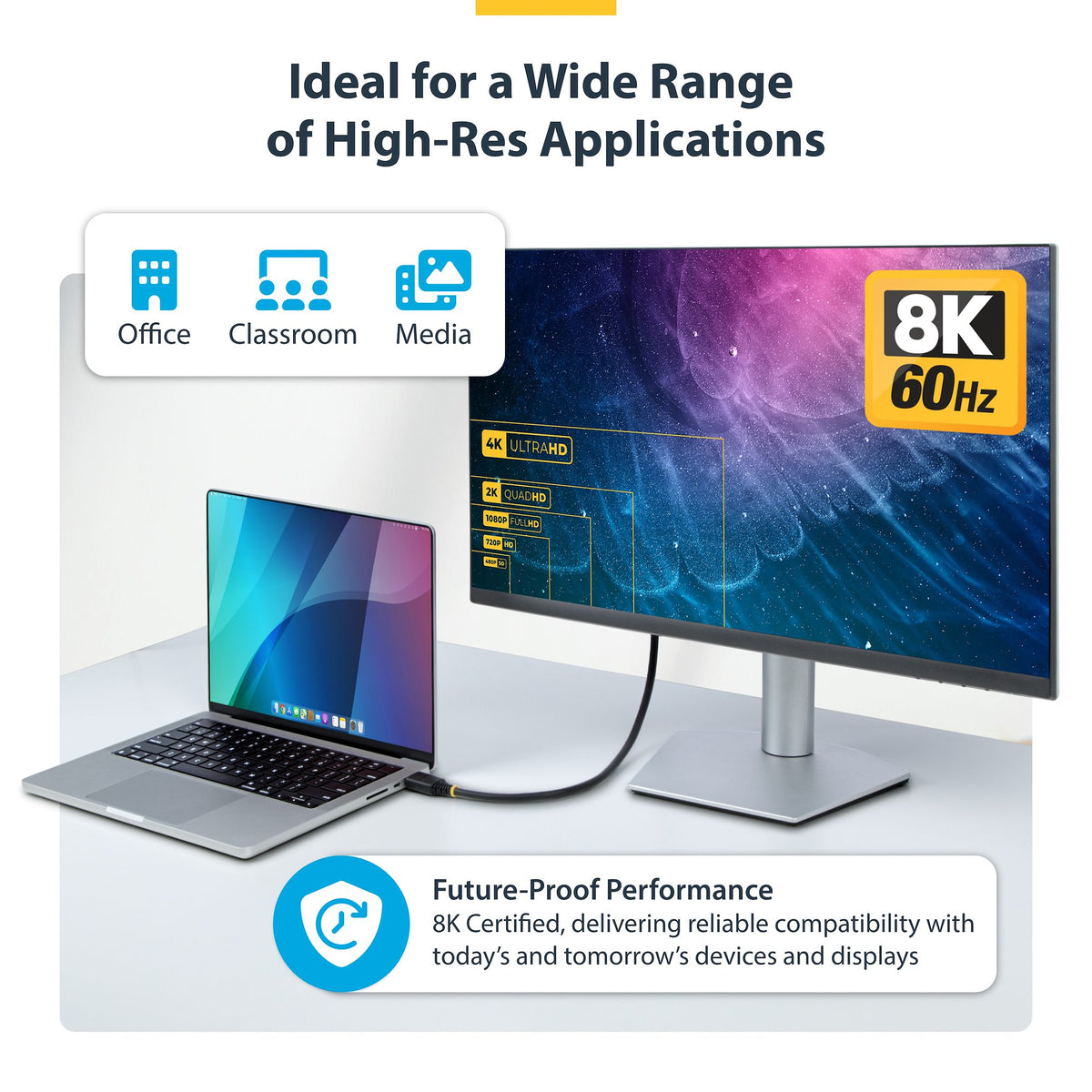 StarTech.com HDMI21-CBL-8K60-50CM