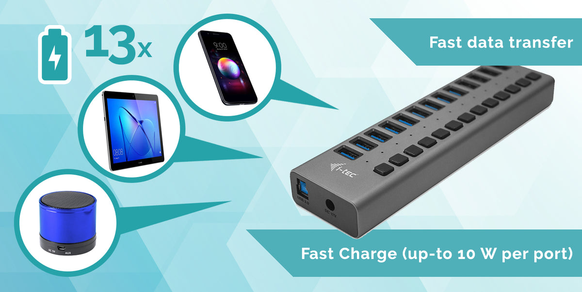 i-tec U3CHARGEHUB13