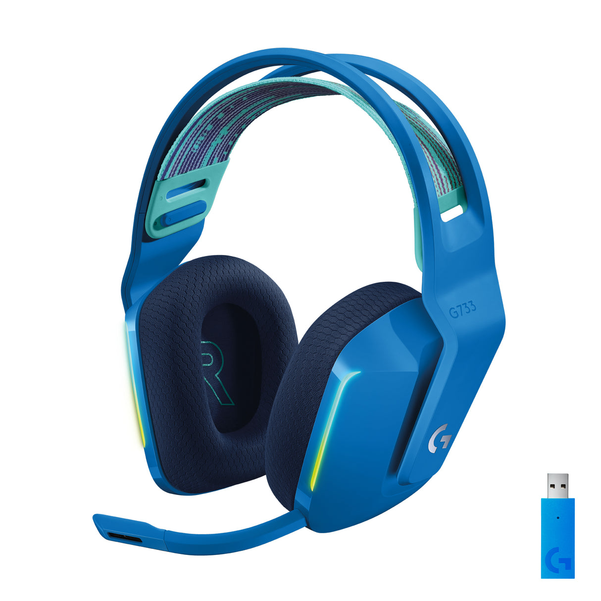 LOGITECH G733 LIGHTSPEED HEADSET BLUE EMEA