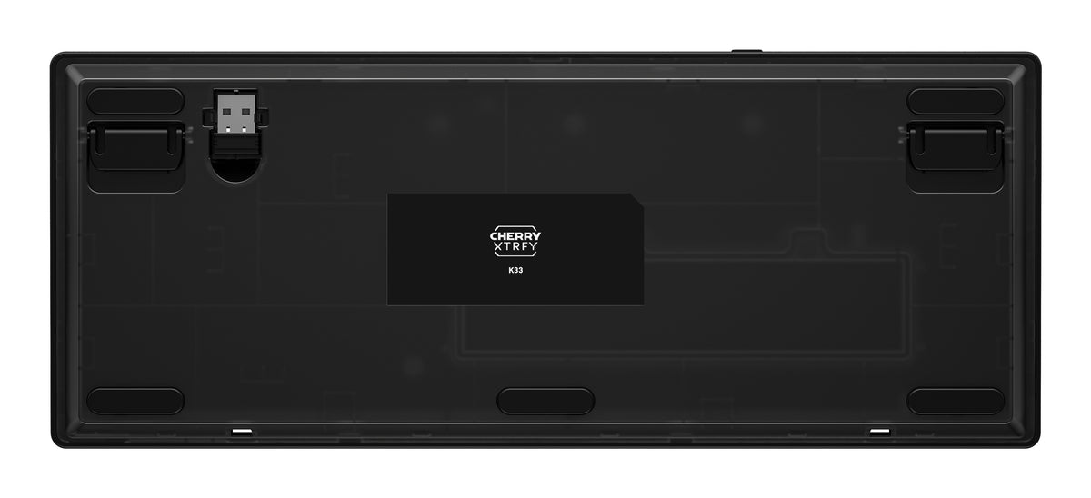 CHERRY XTRFY K33 Compact Wireless – Black