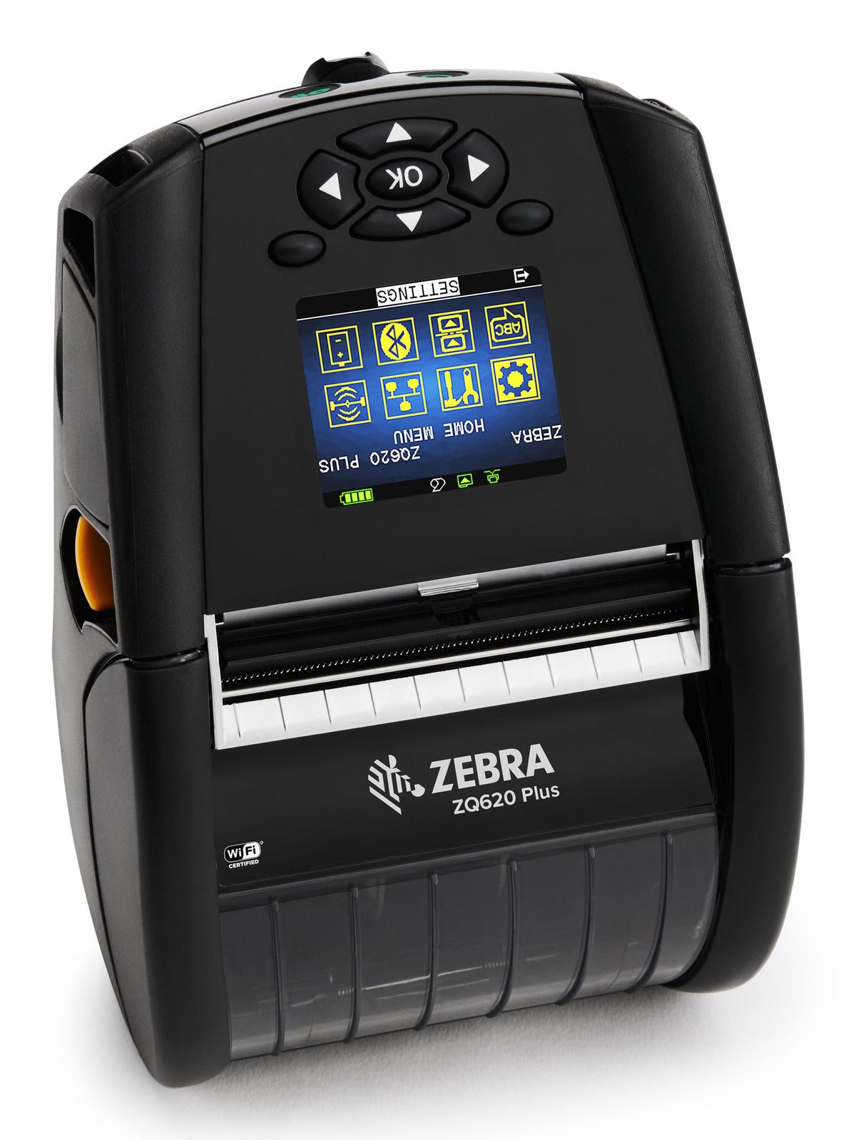 Zebra Direct Thermal Printer ZQ620 Plus 3IN/72MM EN BT 4.X Lin Platen 0.75IN Core