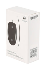 Logitech B100 Optical Mouse For Business Black