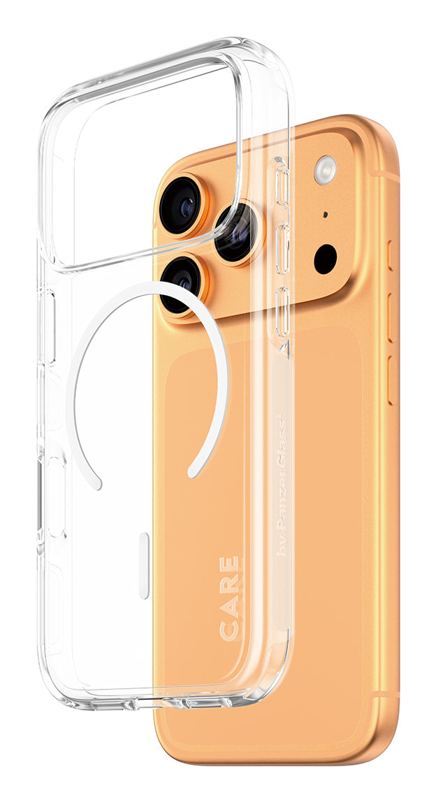 PanzerGlass CARE™ by PanzerGlass® Urban Explorer Case Transparent w. White MagSafe iPhone 17 Pro