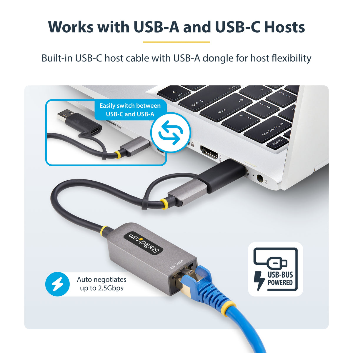 StarTech.com U2GA-USB-C-ETHERNET