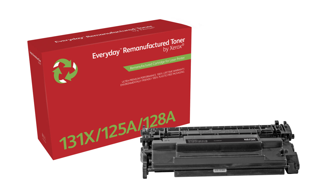Xerox Everyday Black Remanufactured Toner by Xerox compatible with HP 131X (CF210X), High capacity