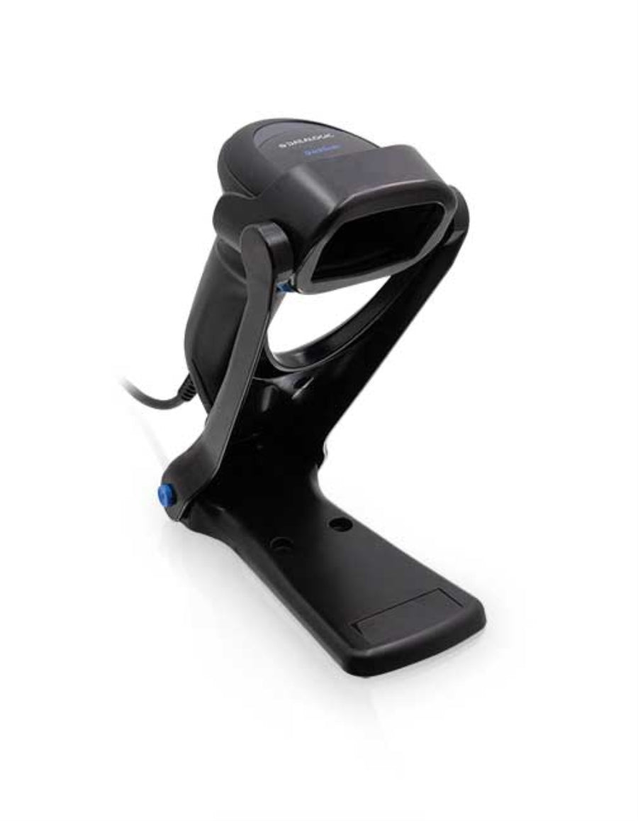 Datalogic Quickscan Lite 2500 2D Imager Kit W/ Coiled USB + Stand Blk