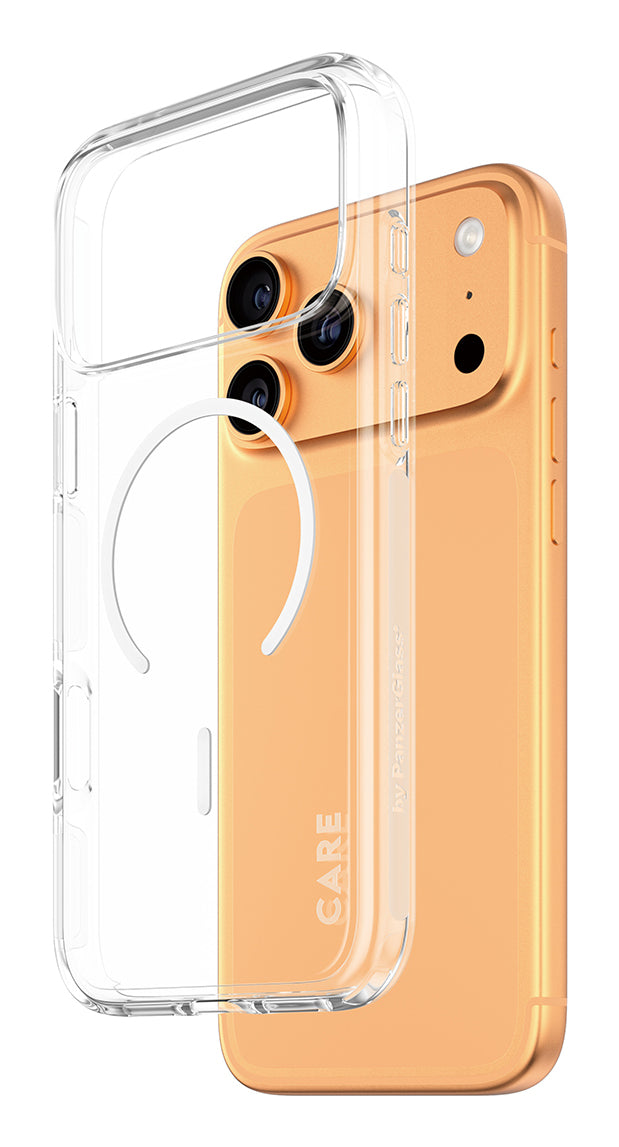 PanzerGlass CARE™ by PanzerGlass® Urban Explorer Case Transparent w. White MagSafe iPhone 17 Pro Max