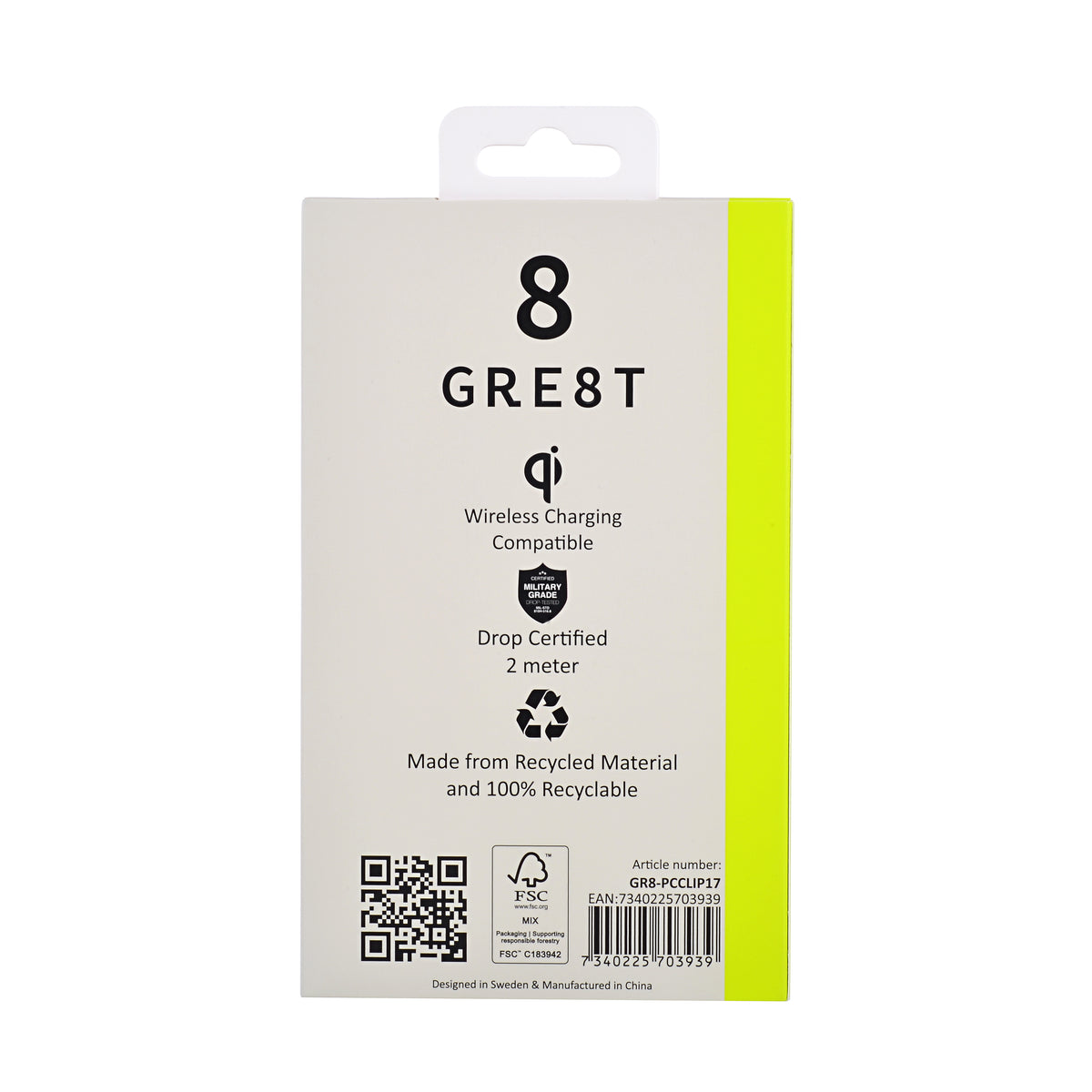 GRE8T GR8-PCCLIP17