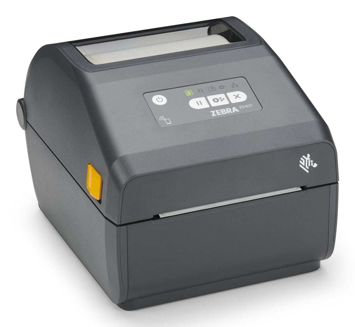Zebra Direct Thermal Printer ZD421, 203 dpi, USB, USB Host, Ethernet, Bluetooth LE 5, EU and UK Cords, Swiss Font, EZPL