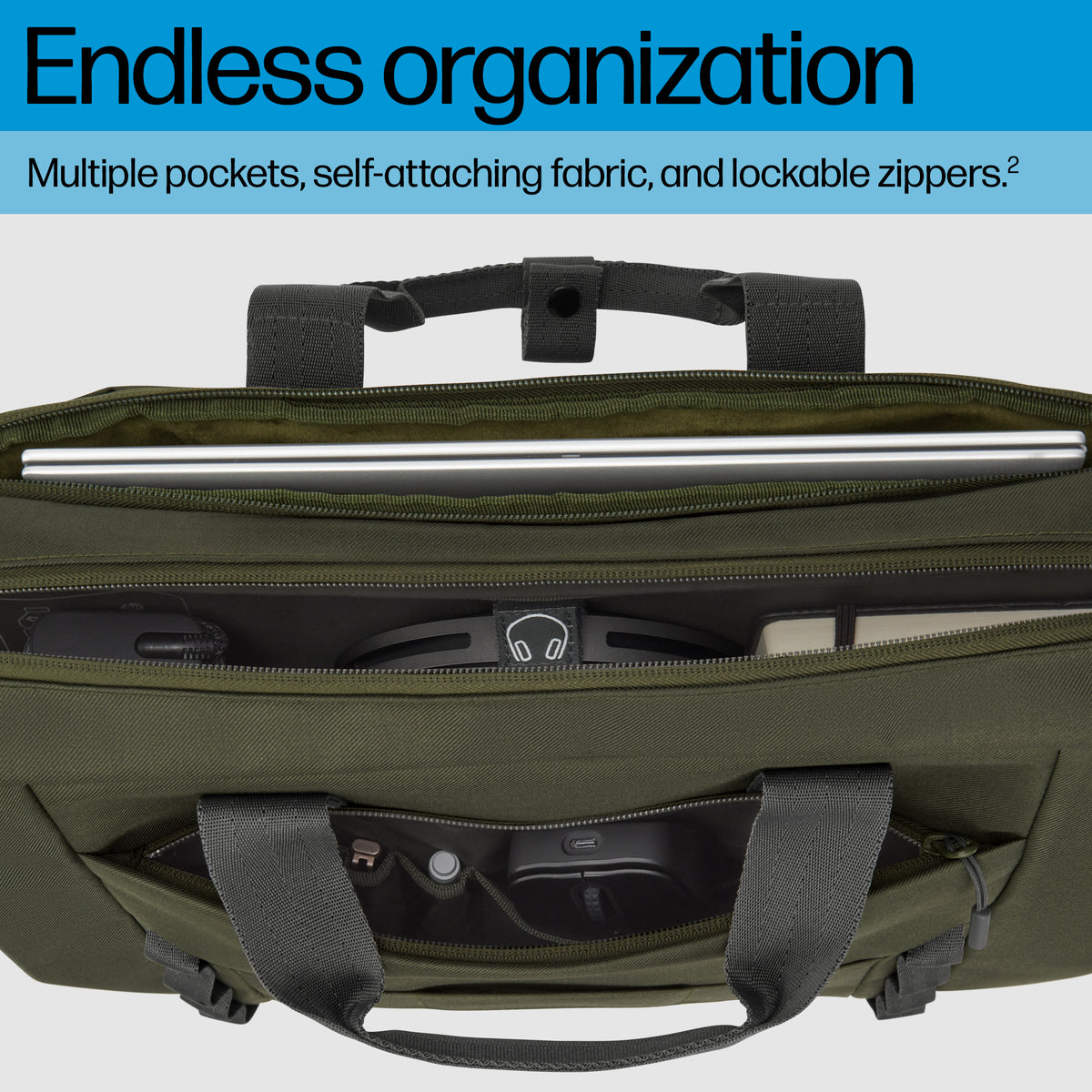 HP 15.6 Modular Laptop Bag