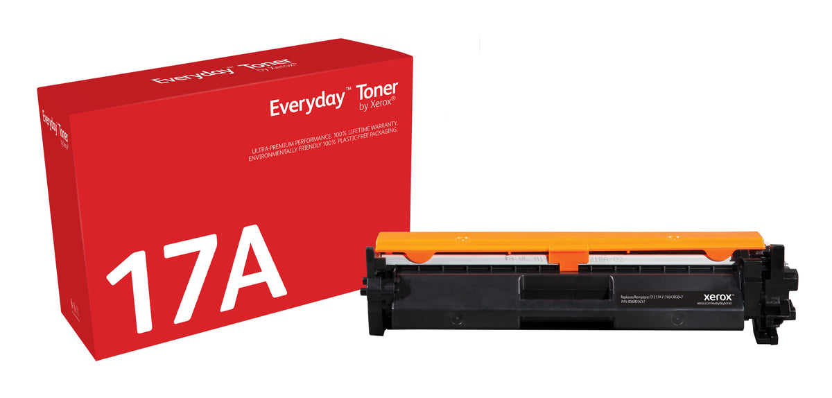 Xerox Everyday Black Toner by Xerox compatible with HP 17A (CF217A), Standard capacity