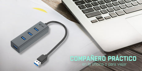 i-tec U3HUBMETAL403