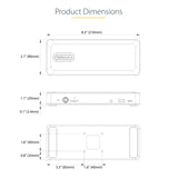 StarTech.com USB-C Doc USB-C HDMI Hub/7 Port USB Dock Chromebook Only