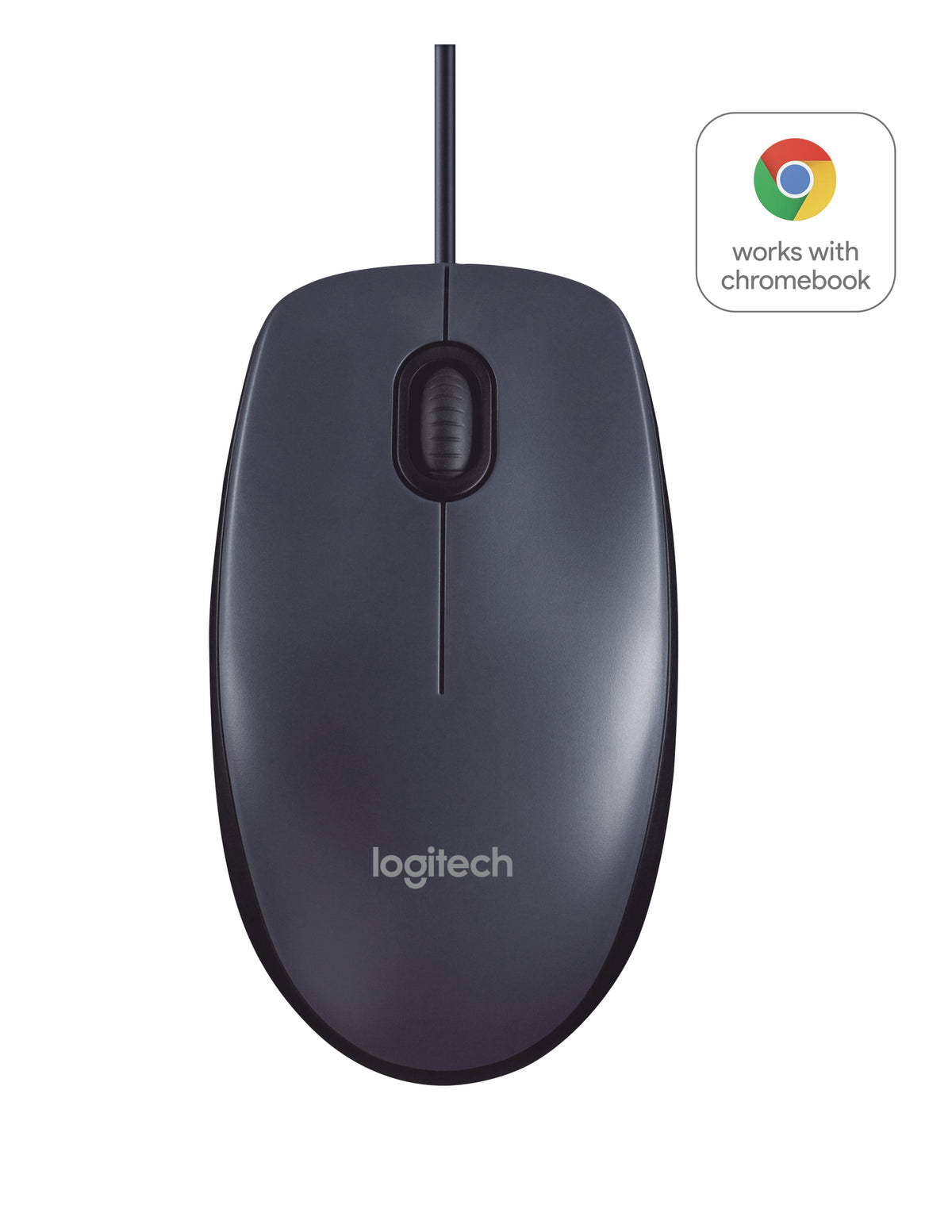 Logitech B100 Optical Mouse For Business Black