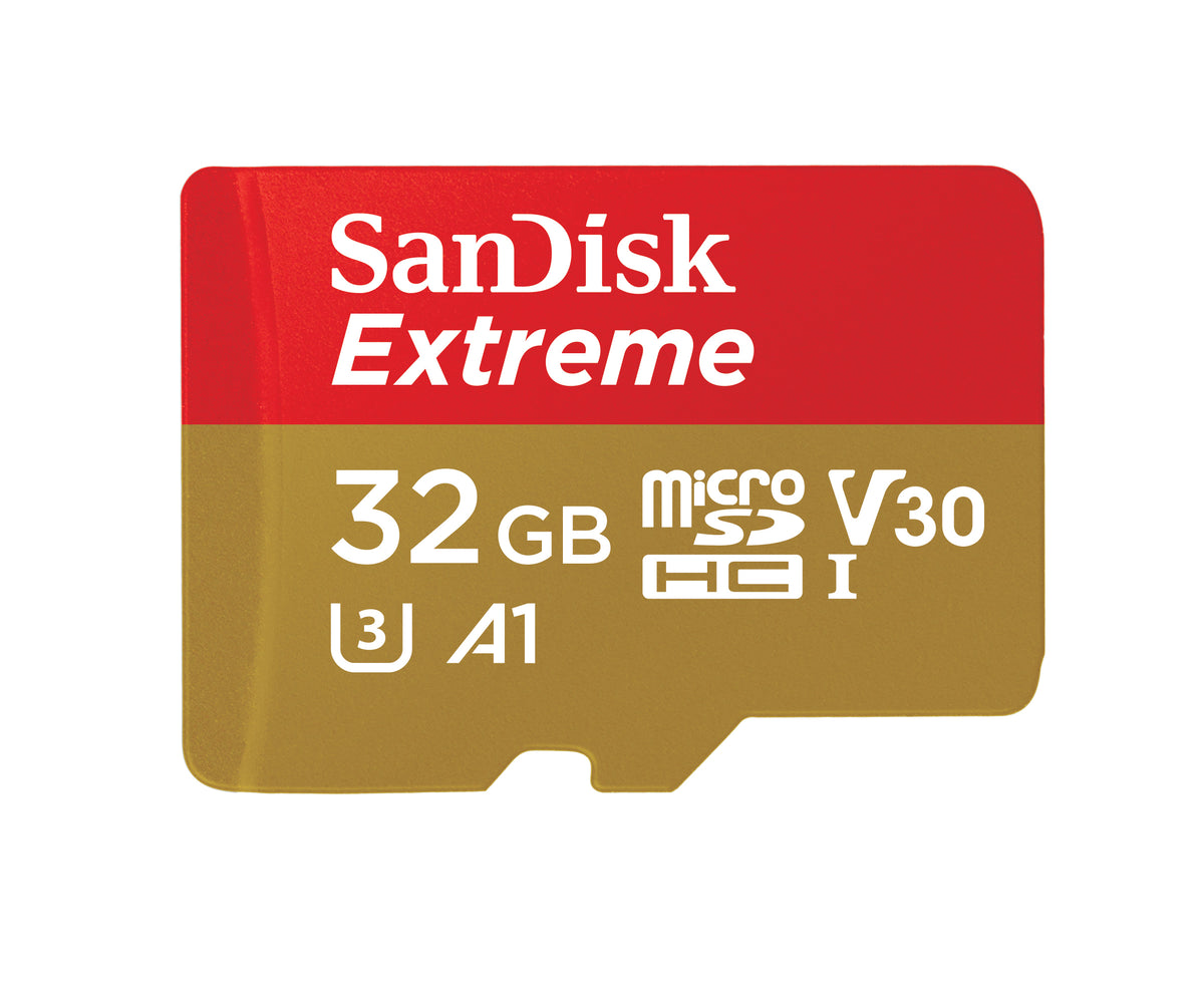 SanDisk Extreme – Red,White,Yellow