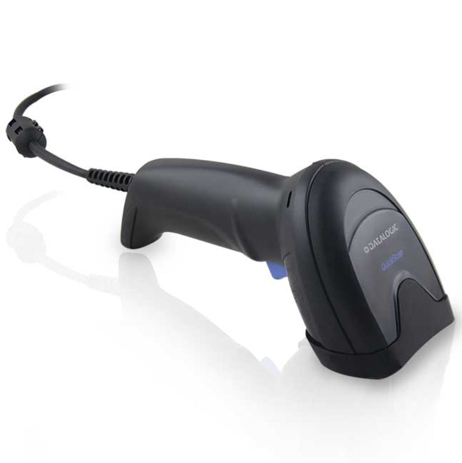 Datalogic Quickscan Lite 2500 2D Imager Kit W/ Coiled USB + Stand Blk