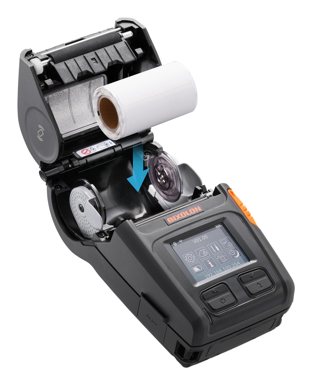 Bixolon XM7-20 WLAN Direct Thermal Mobile Label Printer UP TO 6 Ips 203 dpi