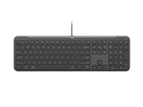Logitech Signature Slim Wired K620 for Business, Graphite