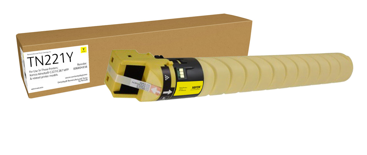 Xerox Everyday Yellow Remanufactured Toner by Xerox compatible with Konica Minolta A8K3230 (A8K3230), Standard capacity