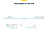 StarTech.com NLWH-10M-CAT8-PATCH