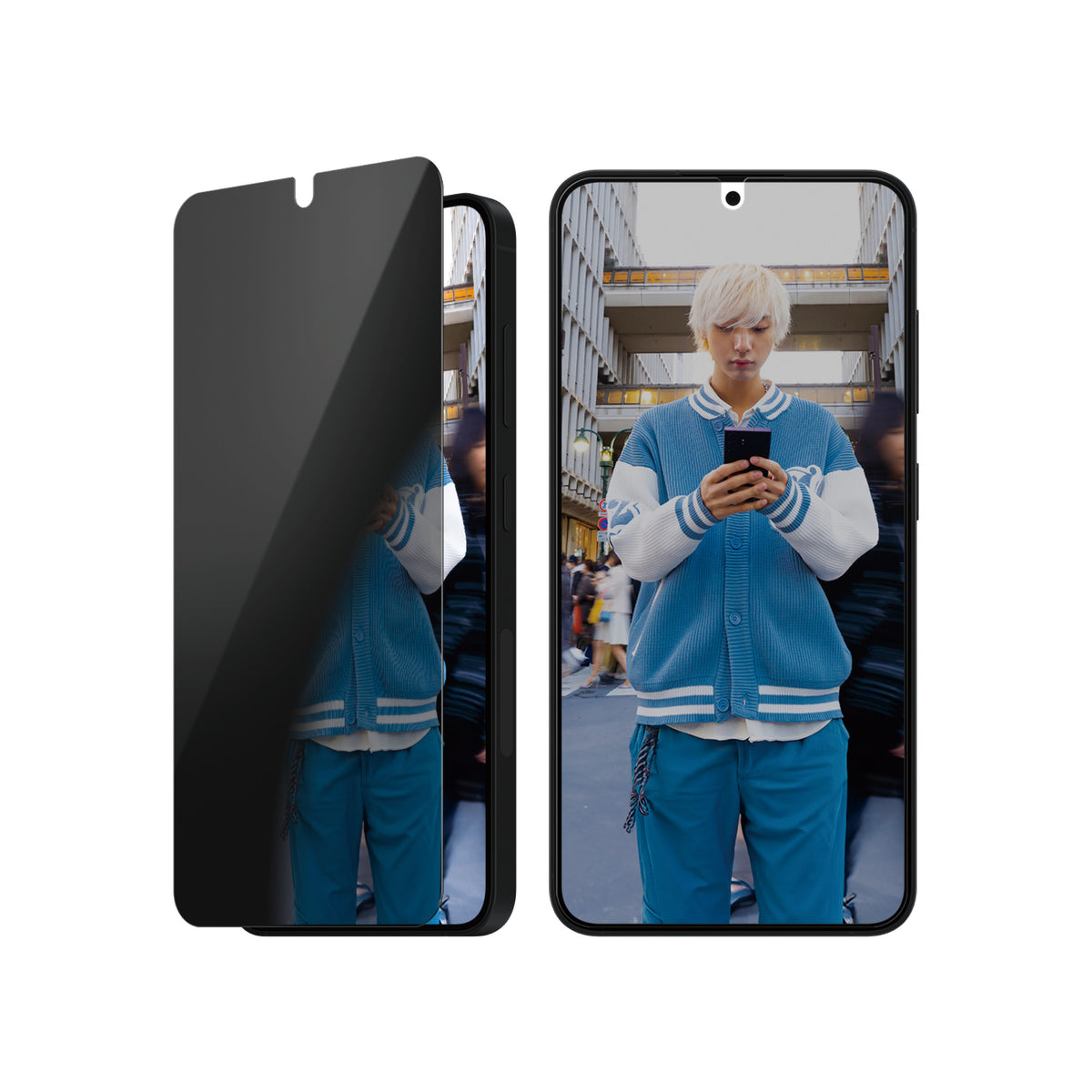 PanzerGlass PanzerGlass® 2-Way Privacy Screen Protector Samsung Galaxy S25 | S24 | Ultra-Wide Fit