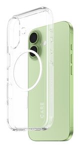 PanzerGlass CARE™ by PanzerGlass® Urban Explorer Case Transparent w. White MagSafe iPhone 17